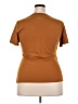 7 Diamonds Brown Short Sleeve Turtleneck Size XXL - photo 2