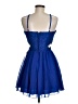 Xtraordinary 100% Polyester Blue Cocktail Dress Size 9 - photo 2