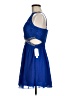 Xtraordinary 100% Polyester Blue Cocktail Dress Size 9 - photo 5
