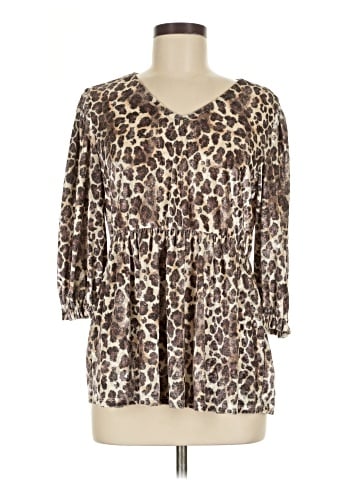 Cato 3/4 Sleeve Blouse (view 1)