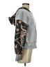 Shein 100% Polyester Camo Gray Sweatshirt Size M - photo 4