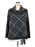 I.N. Studio Gray Long Sleeve Blouse Size 2X - photo 1