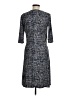 Ellen Tracy Tweed Gray Casual Dress Size M - photo 2
