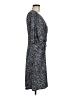 Ellen Tracy Tweed Gray Casual Dress Size M - photo 4