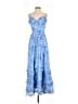 Alexis 100% Polyester Blue Cocktail Dress Size P (petite) - photo 1