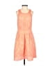 Baraschi 100% Polyester Orange Cocktail Dress Size 0 - photo 1