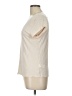 H&M 100% Viscose Ivory Short Sleeve Top Size L - photo 5