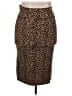 AZY Animal Print Brown Casual Skirt Size 4XL - photo 1