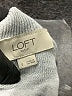 Ann Taylor LOFT Outlet Silver Pullover Sweater Size S - photo 7