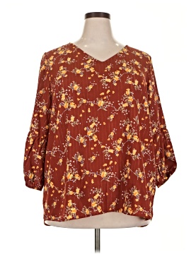 Collective Concepts 3/4 Sleeve Blouse