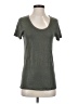 A New Day Metallic Gray Short Sleeve T-Shirt Size XS - photo 1
