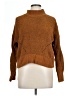 Wild Skye 100% Polyester Brown Turtleneck Sweater Size L - photo 1