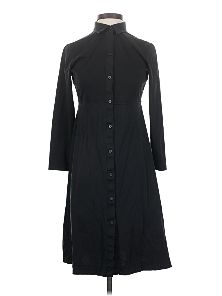Pre-owned Everlane Casual Dress In Black