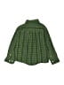 J. Khaki 100% Cotton Plaid Green Long Sleeve Button-Down Shirt Size 4 - photo 2