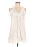 Unbranded 100% Polyester White Casual Dress Size M - photo 1