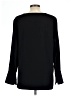 H&M 100% Polyester Black Long Sleeve Blouse Size 10 - photo 2