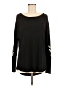 Fashionomics Black Long Sleeve Top Size M - photo 1