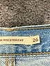 Levi's 100% Cotton Hearts Blue Jeans Size 26 waist - photo 4