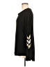Fashionomics Black Long Sleeve Top Size M - photo 5