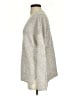 Vince. Metallic Silver Tan Pullover Sweater Size S - photo 5