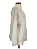 Vince. Metallic Silver Tan Pullover Sweater Size S - photo 4