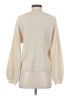 Pink Lily Solid Ivory Pullover Sweater Size S - photo 2