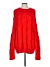 Love, Whit by Whitney Port 100% Acrylic Red Pullover Sweater Size L - photo 1
