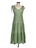 Shein 100% Polyester Green Casual Dress Size 6 - photo 1