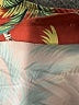 Unbranded 100% Polyester Tropical Red Short Sleeve Blouse Size M - photo 7