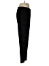 Roz & Ali Paisley Black Casual Pants Size M - photo 4