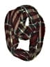 Look Plaid Burgundy Scarf One size - photo 1