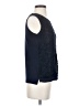 Ann Taylor LOFT 100% Polyester Blue Sleeveless Top Size XS - photo 4
