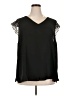 Torrid 100% Polyester Black Sleeveless Blouse Size 2X Plus (2) - photo 1