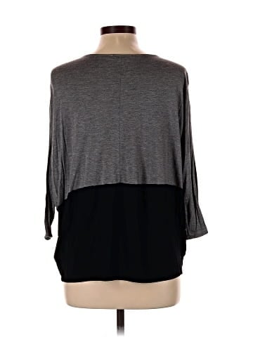Zara W&B Collection 3/4 Sleeve T-Shirt (view 2)