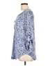 Como Vintage Blue Long Sleeve Henley Size L - photo 5