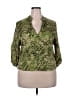 SOFIA Green 3/4 Sleeve Blouse Size XXL (estimated) - photo 1