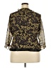 Avenue 100% Silk Gold 3/4 Sleeve Silk Top Size 18/20 - photo 2