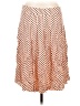 Talbots Polka Dots Orange Casual Skirt Size 10 - photo 2