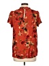 Torrid Floral Orange Short Sleeve Blouse Size Lg Plus (0) - photo 2
