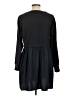 Unbranded Solid Black Blue Casual Dress Size L - photo 2