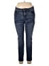 Inc Denim Solid Blue Jeans Size 16 (petite) - photo 1