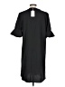 Unbranded Solid Black Casual Dress Size L - photo 2