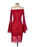 Bardot Red Cocktail Dress Size 4 - photo 2