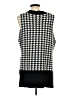 Unbranded Houndstooth Black Sweater Vest Size L - photo 2