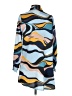 Princess Polly 100% Polyester Print Blue Long Sleeve Blouse Size 2 - photo 2