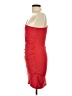 Unbranded 100% Polyester Solid Red Cocktail Dress Size L - photo 5