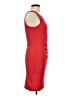 Unbranded 100% Polyester Solid Red Cocktail Dress Size L - photo 4