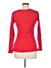 Unbranded Red Long Sleeve Henley Size M - photo 2