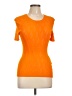 Versace Orange Short Sleeve Top Size EU (IT) 48 / US 12 - photo 1