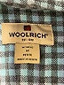 Woolrich 100% Cotton Houndstooth Green Long Sleeve Button-Down Shirt Size M - photo 7